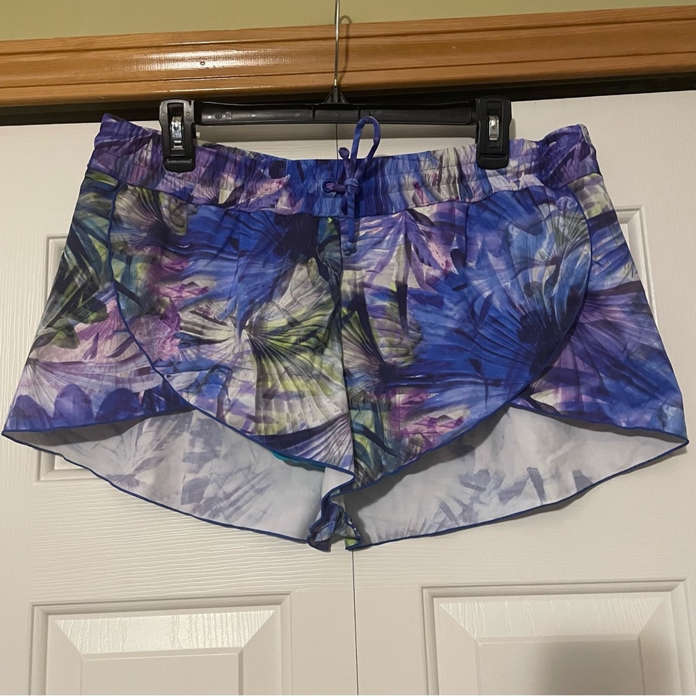 Athleta Floral Swim Shorts